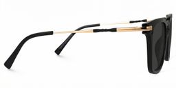 Jacqui Square Black Glasses2