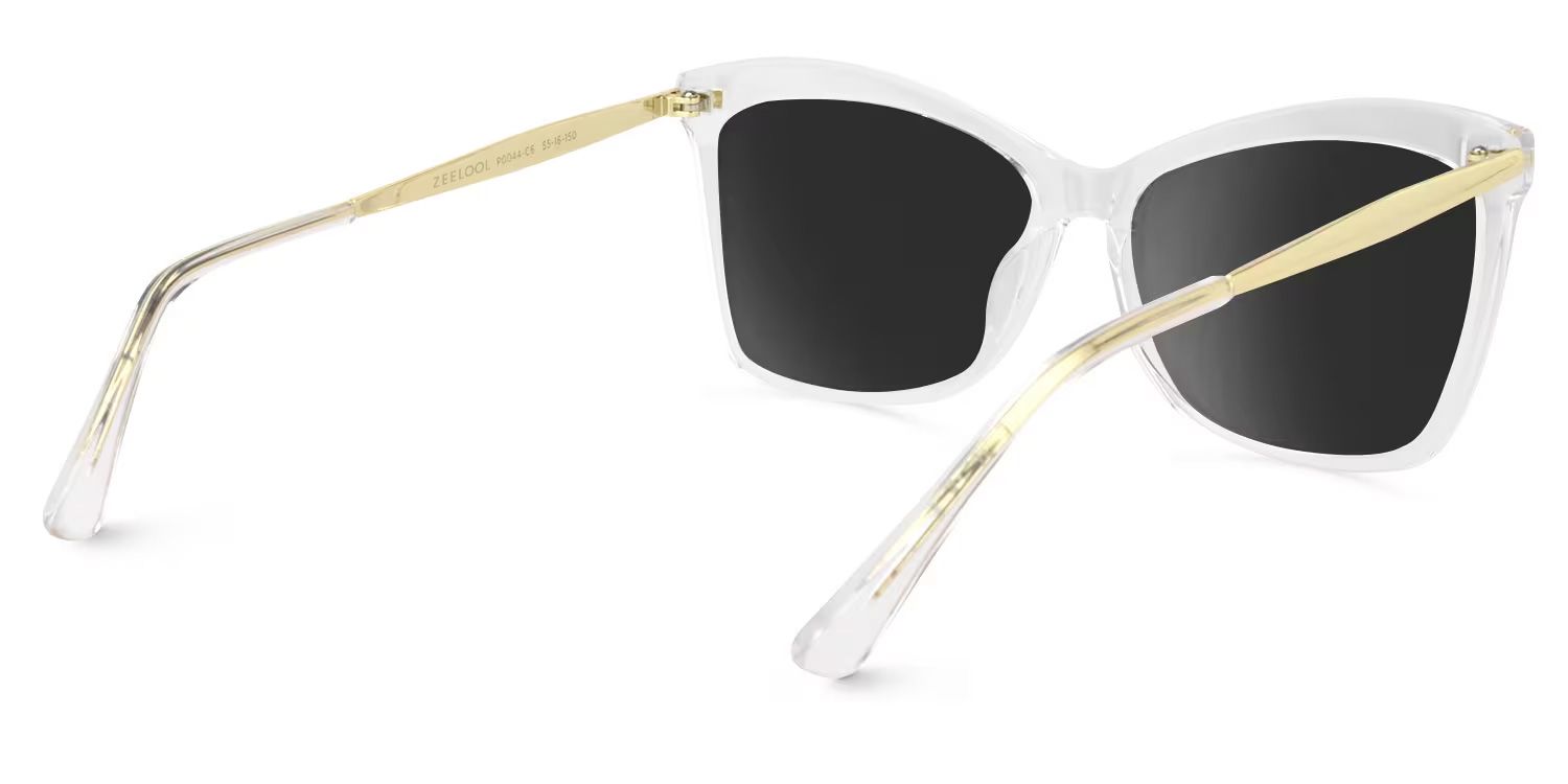 Isaebella Butterfly Clear Sunglasses | Zeelool Glasses4