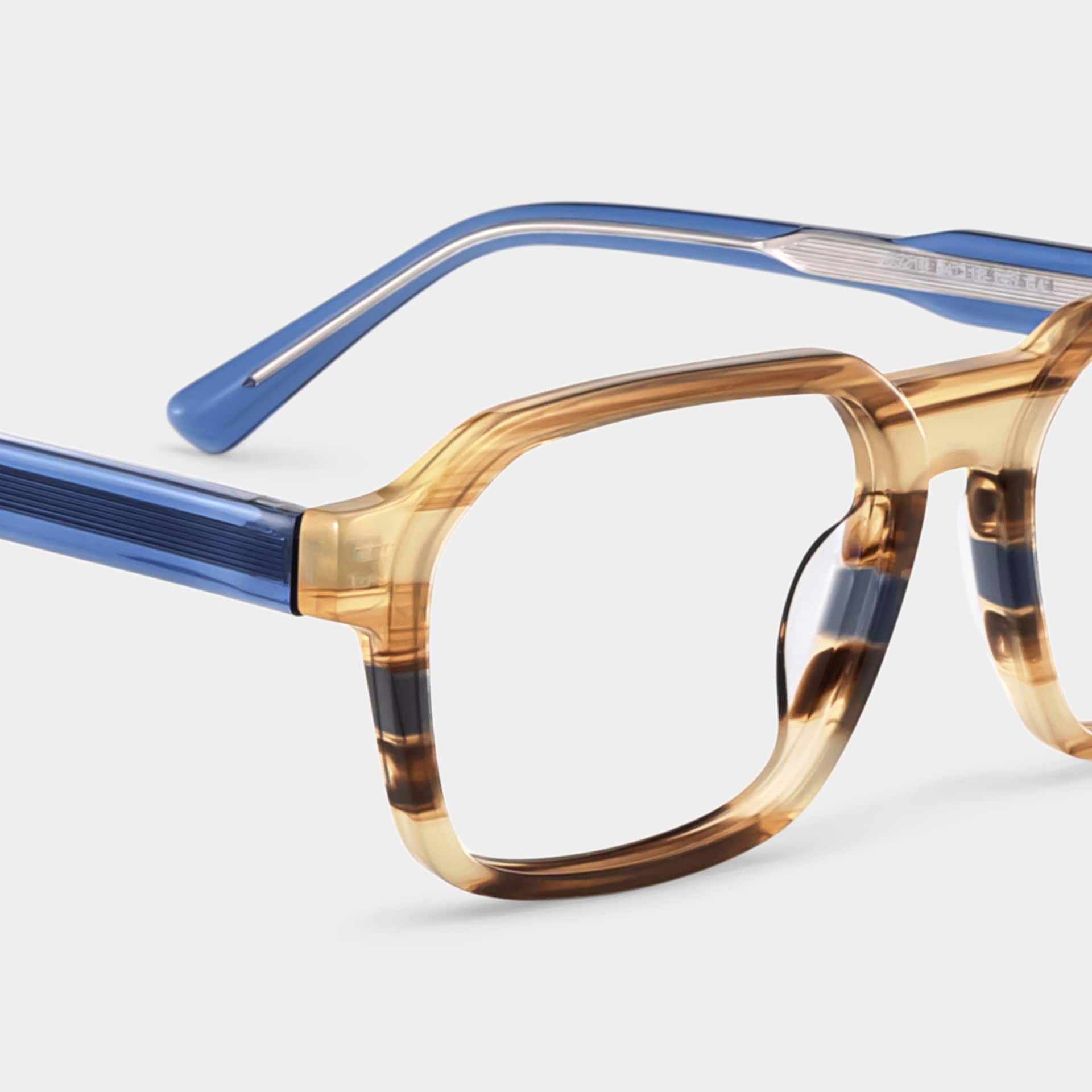 Arden Rectangle Colorful Frame Eyeglasses for Man| ZEELOOL5