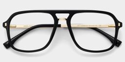 Kilworth Aviator Black Glasses2
