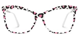 Isaebella Butterfly Animal Print Glasses0