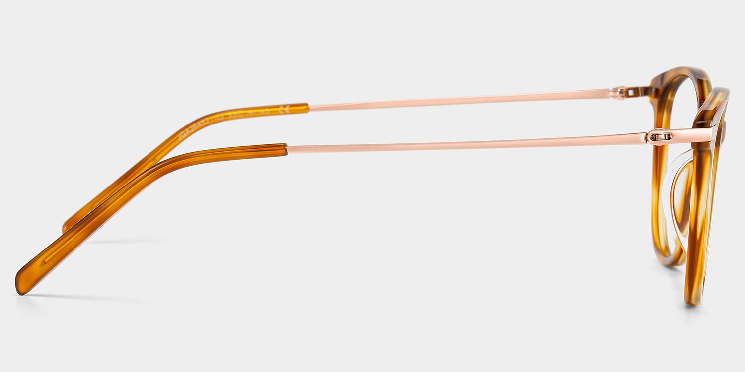 Jessica Tortoiseshell Cat Eye Glasses Frames in Acetate Material