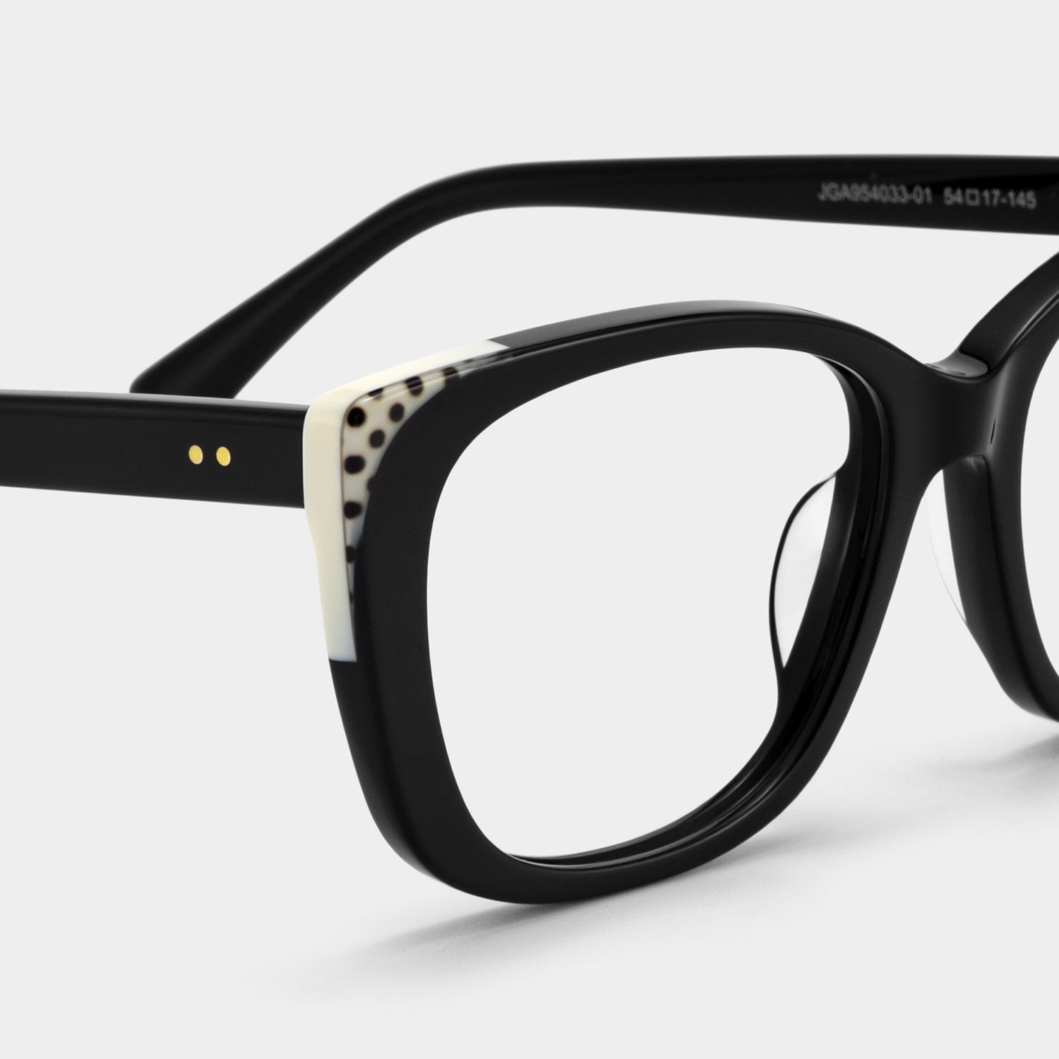 Madeline Cat eye Black Frame Glasses for Women | ZEELOOL5