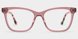 Faith Pink Rectangle Glasses1