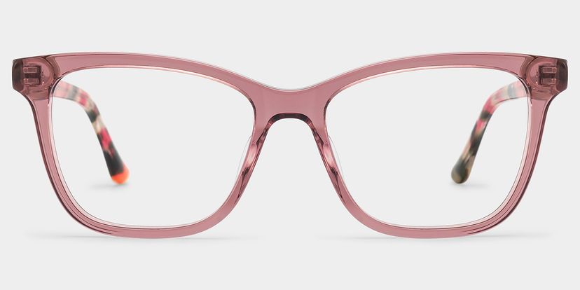 Faith Pink Rectangle Glasses