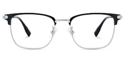 Barrett Browline Silver Glasses1