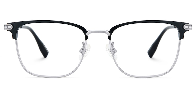 Barrett Browline Silver Glasses