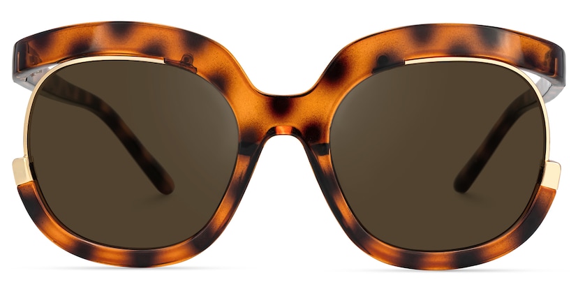 Darice Round Tortoise Sunglasses