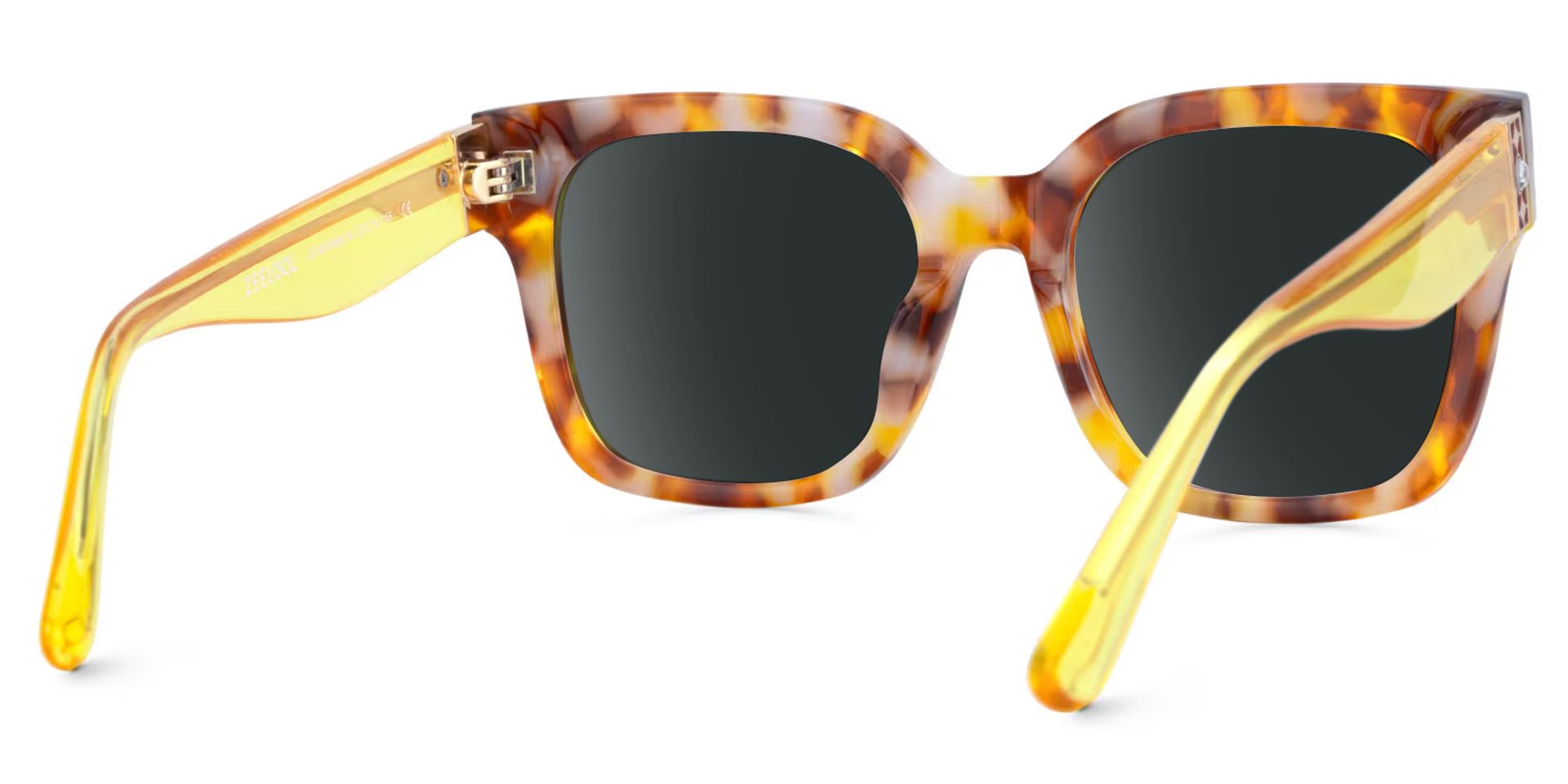 Designer Scicluna Sunglasses in Full-frame With Transparent Yellow Temples3