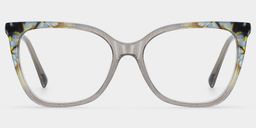 Jolie Gray Butterfly Glasses1