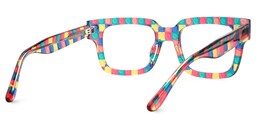 Boodoo Rectangle Colorful Glasses4