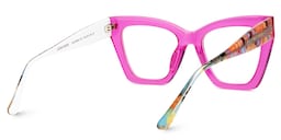Mackey Butterfly Pink Glasses3