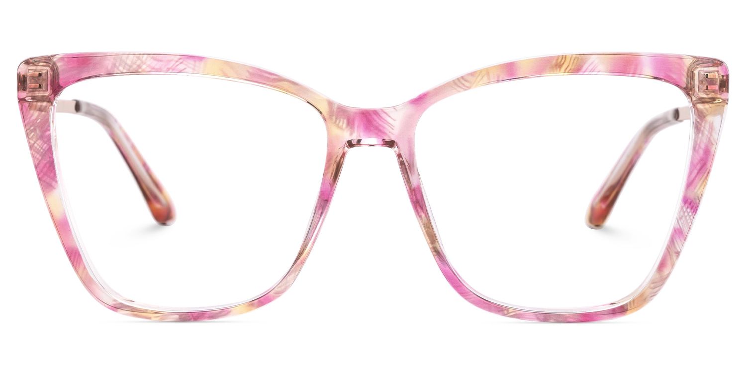 New Arrival Pink Color for Awilda Frame Glasses | Zeelool0