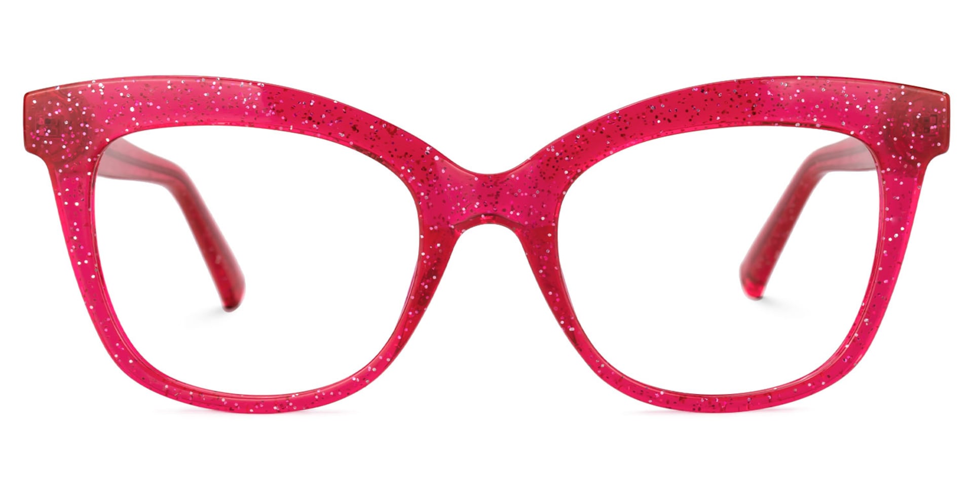 Santiago Cateye Eyeglasses with Bright-Pink Frame Sale0