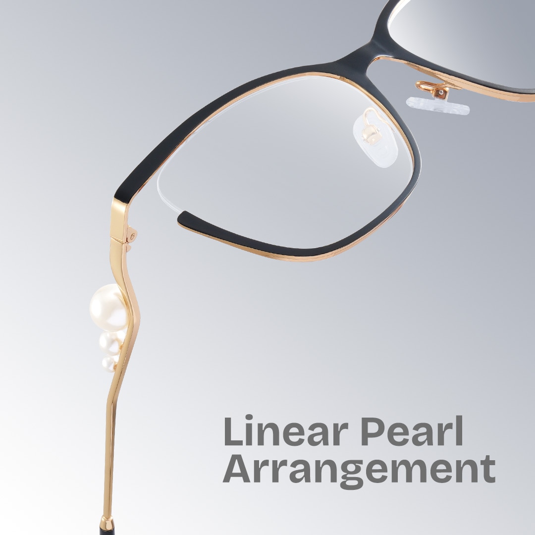 Aria Butterfly Black Glasses1