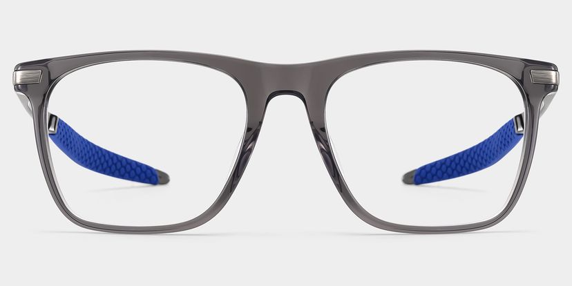 Stable Rectangle Gray Glasses