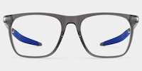 Stable Rectangle Gray Glasses1