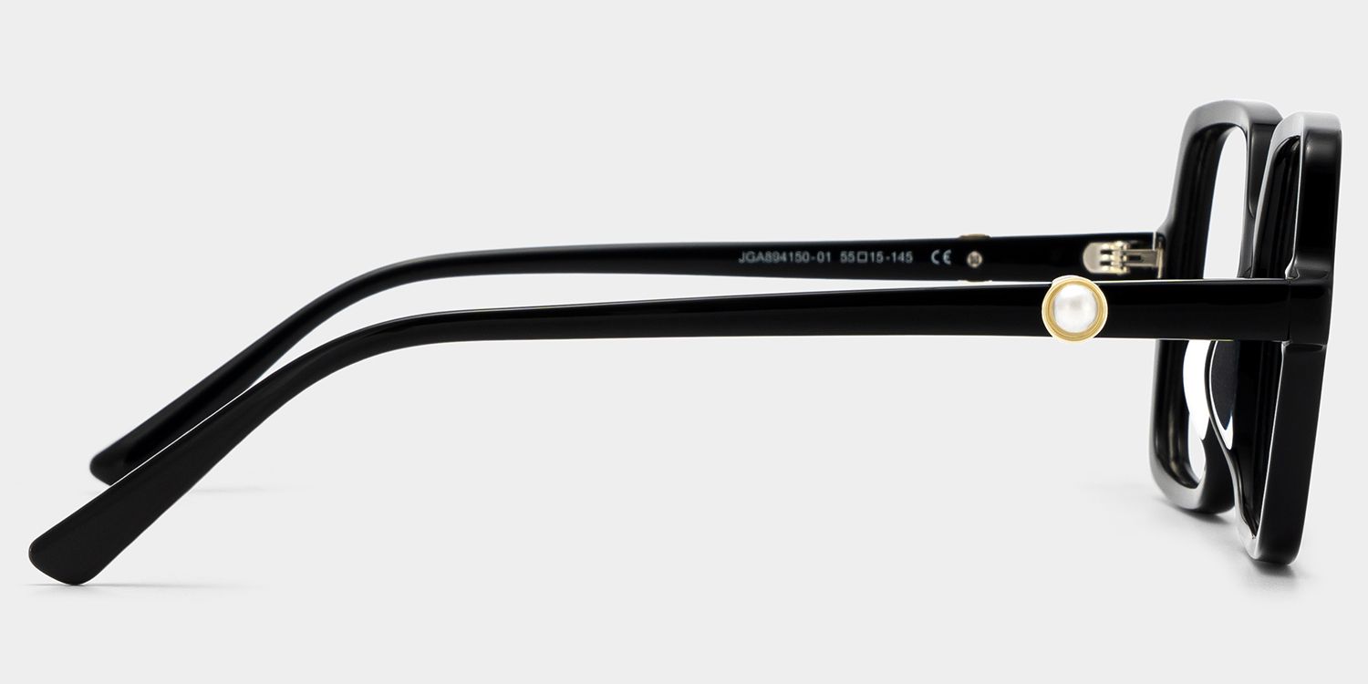Order Elena Black Square Frame Glasses Online | ZEELOOL3
