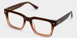 Benjamin Rectangle Two-tone Glasses3