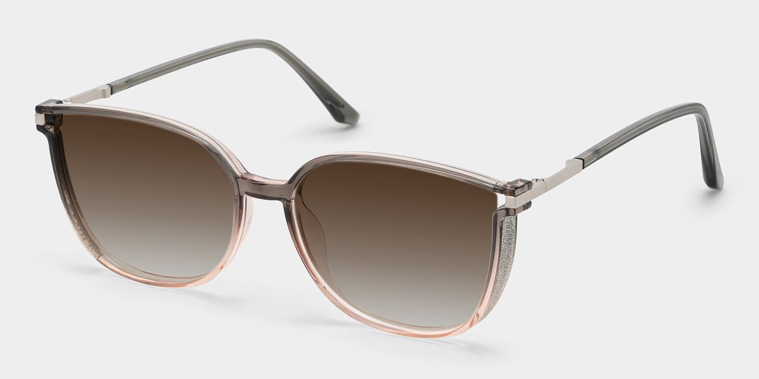 Rodz Tr90 Gray-Pink Frame Sunglasses | ZEELOOL