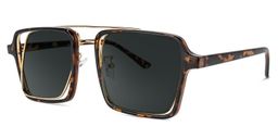 Nellie Aviator Tortoise-Gold Glasses1