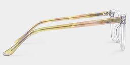 Faith Clear Rectangle Glasses4