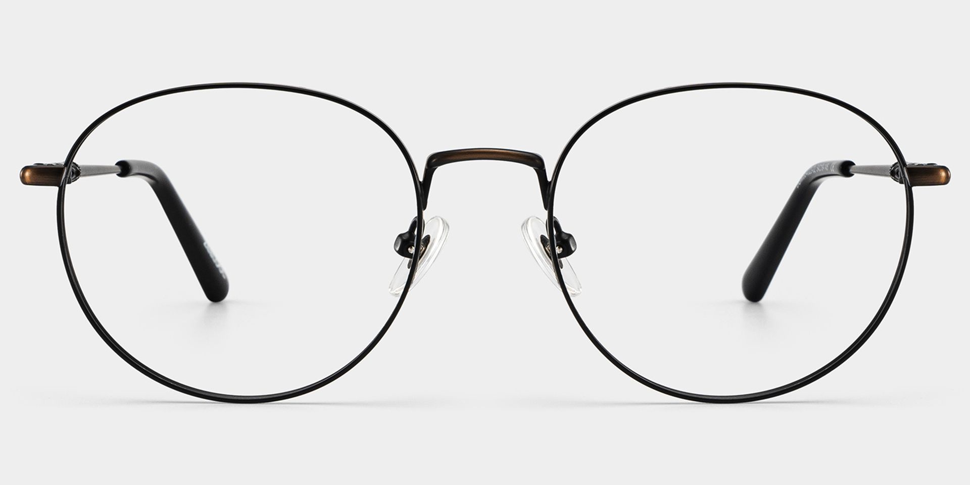 Ian Brown Frame Glasses with Round Frame Online | ZEELOOL1