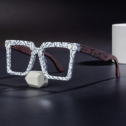 Pierre Square Pattern Glasses0