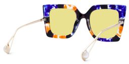 Qatar Square Blue/Black Sunglasses3