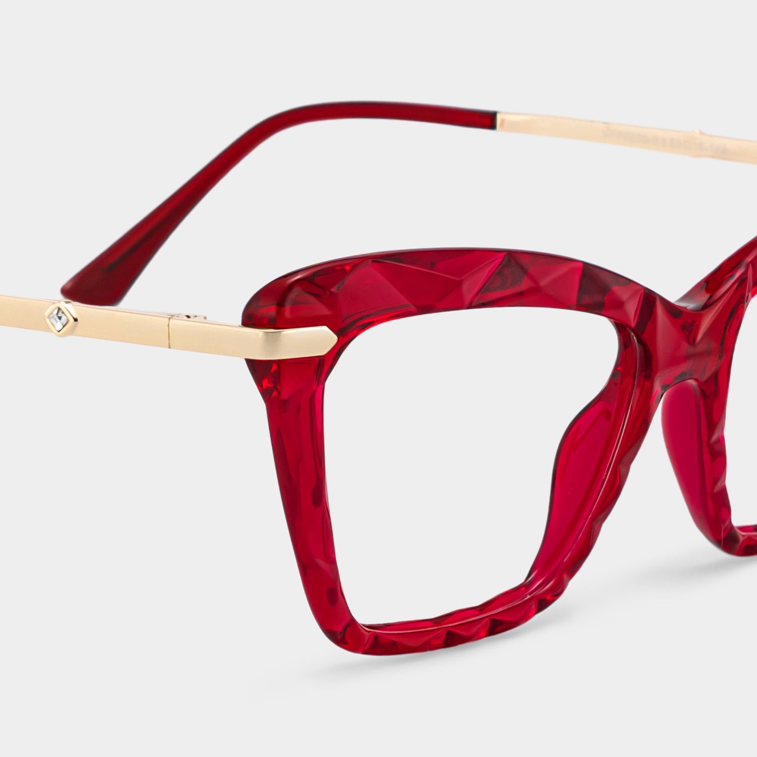 Juliet Cateye Red Eyeglasses and Glasses Frames