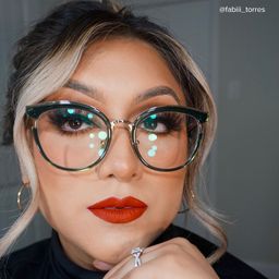 Laraine Cat Eye Green Glasses6