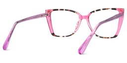 Shelia Butterfly Hot Pink Glasses4