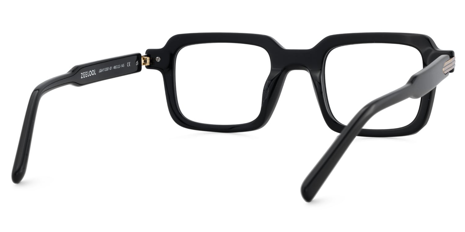 Renu Square Black Glasses5