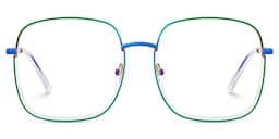 Wade Square Iridescent Glasses1