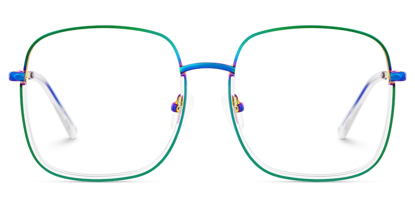 Wade Square Iridescent Glasses