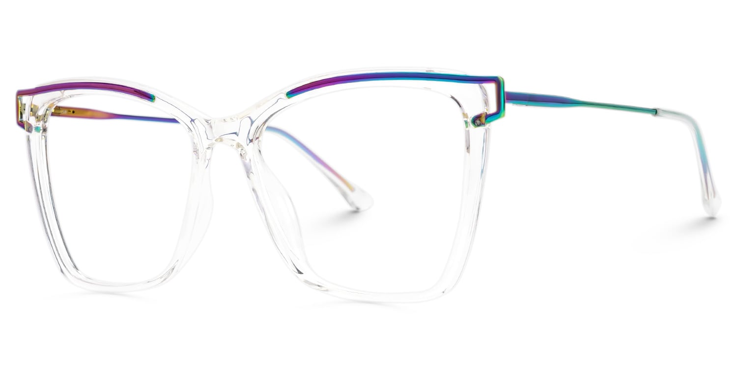 Square Krystle Crystal Eyeglasses deals -Zeelool1