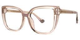 Fenn Brown Cat eye Glasses1
