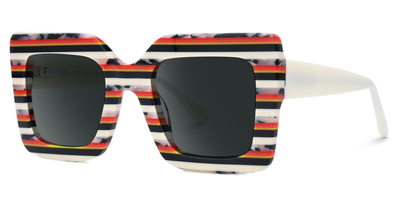 Beitané Thick Square Frame Sunglasses | Zeelool1