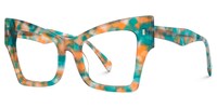 Berlie Butterfly Orange Glasses1