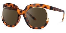 Darice Round Tortoise Sunglasses2