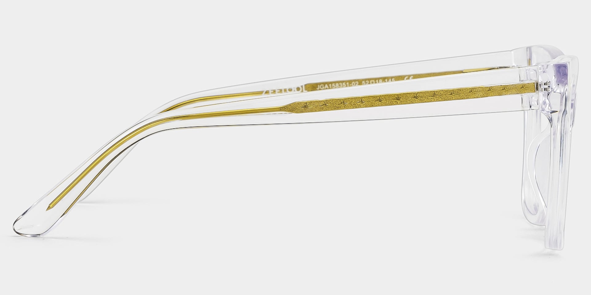 Square Crystal Eyeglasses Rory Acetate Frame Glasses4