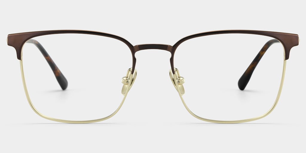 Cole Browline Brown Glasses