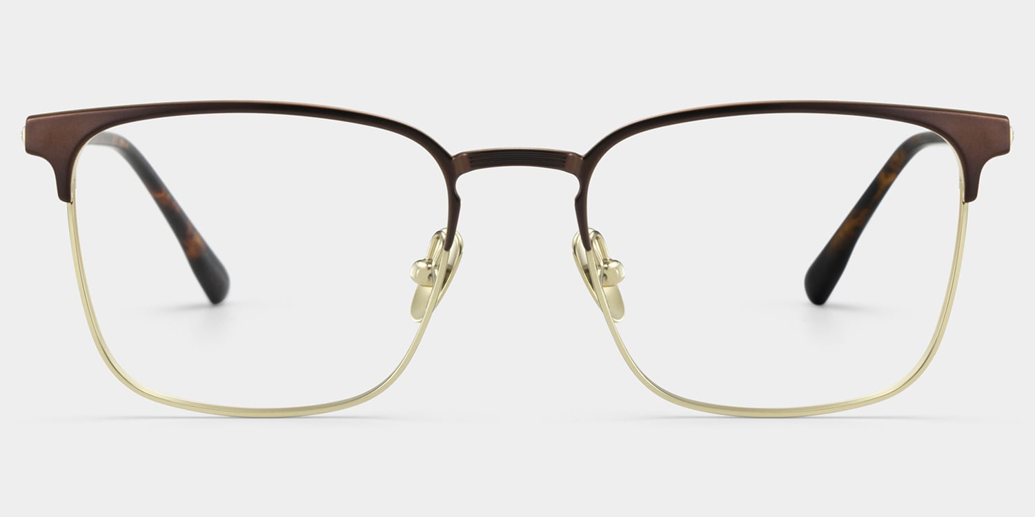 Cole Browline Brown Glasses