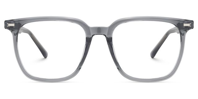 Eliza Square Grey Glasses