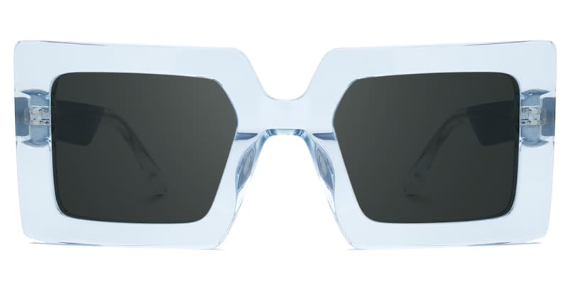 Tiffaney Square Blue Glasses