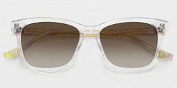 Faith Clear Rectangle Glasses1