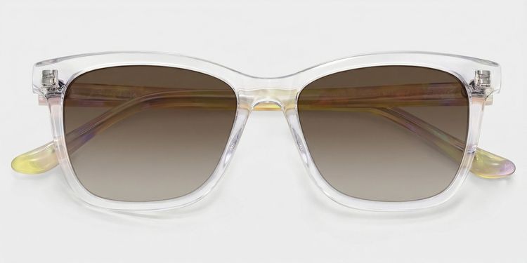 Faith Clear Rectangle Glasses