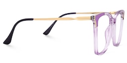 Roshavia Square Purple Glasses3