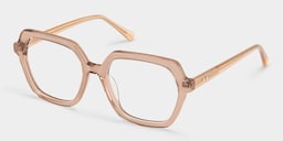 Devon Geometric Beige Glasses3