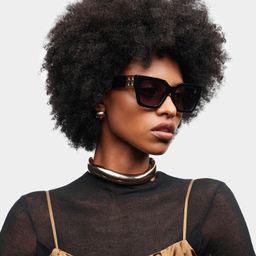 Maddox Square Black Polarized Sunglasses1